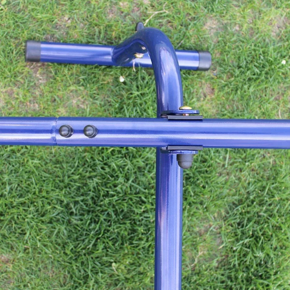 4-in-1 Backyard Swing Set With Seesaw Slide Glider - Omega Lifestyles