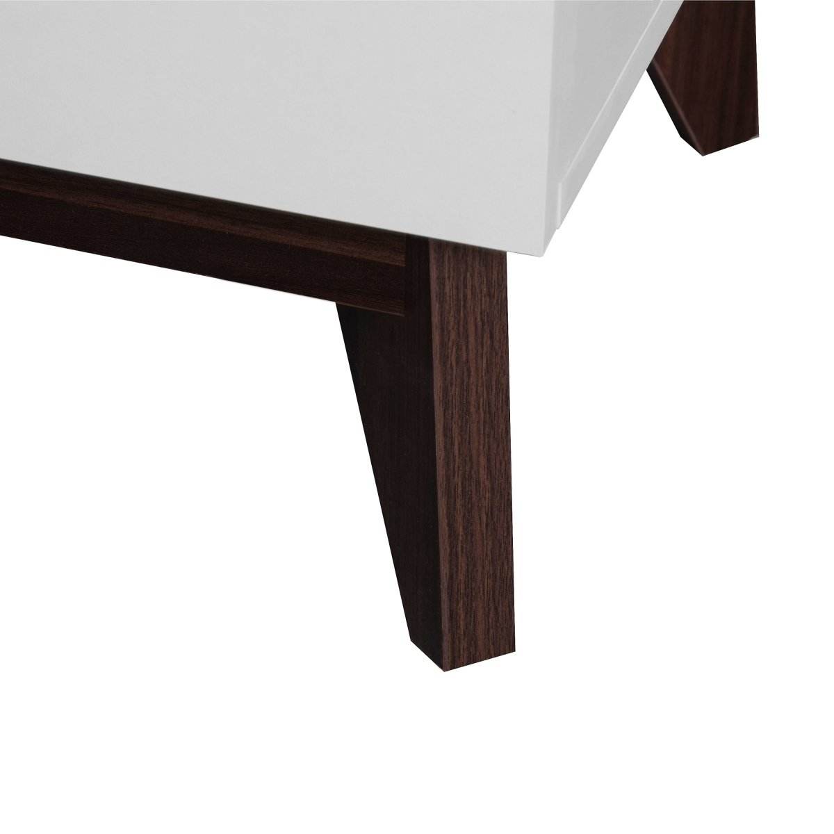 6-Drawer White Particle Board Storage Dresser Cabinet - Sleep Galleria