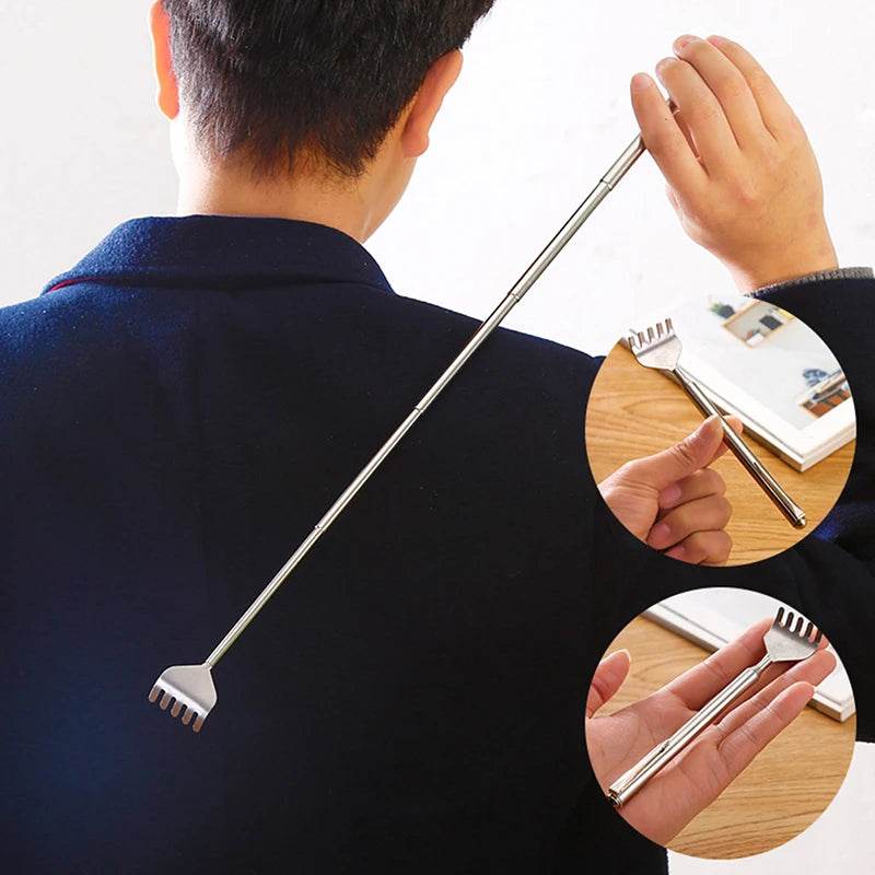 Adjustable Extendable Stainless Steel Back Scratcher Tool - Sleep Galleria