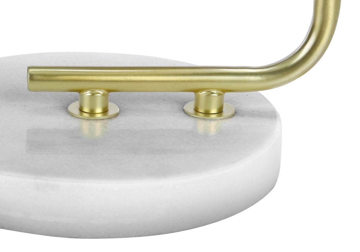 Contemporary 20-Inch Linen Shade Table Lamp - Sleep Galleria