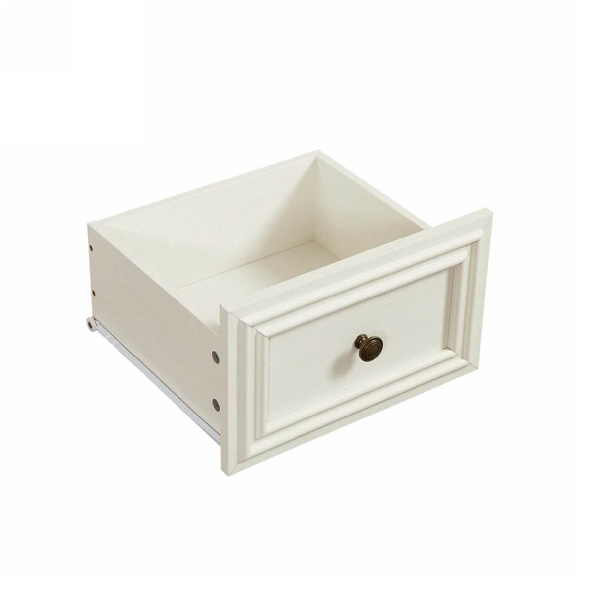 Farmhouse Antique White 7-Drawer Engineered Wood Dresser - Sleep Galleria