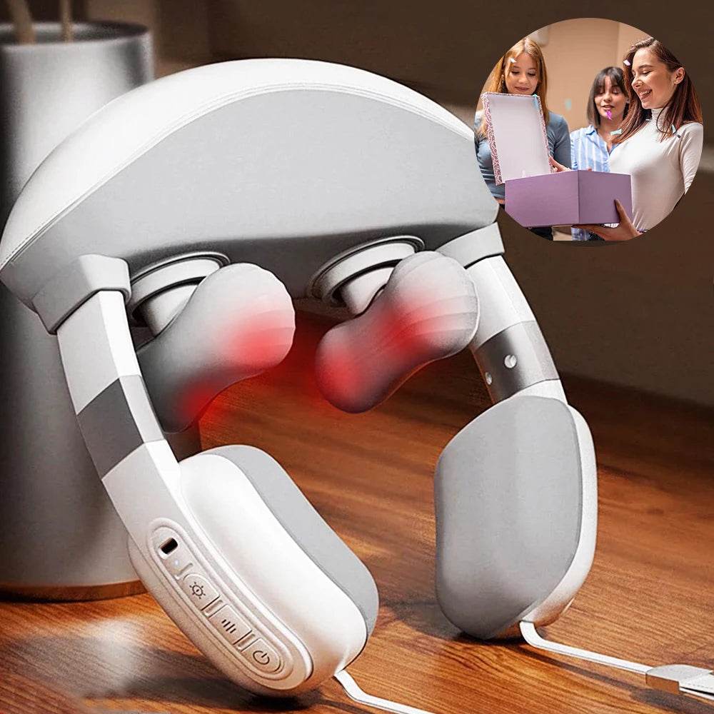 Multifunctional Heated Neck And Shoulder Massage Device - Sleep Galleria