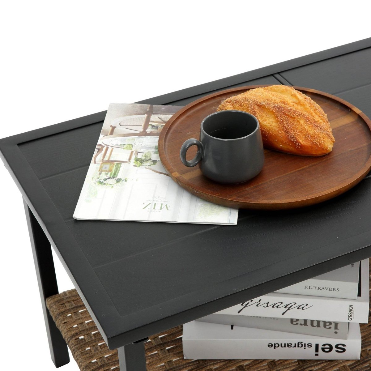 Patio 4 - Piece Grey Steel Outdoor Dining Sofa Set - Blissora - Omega Lifestyles