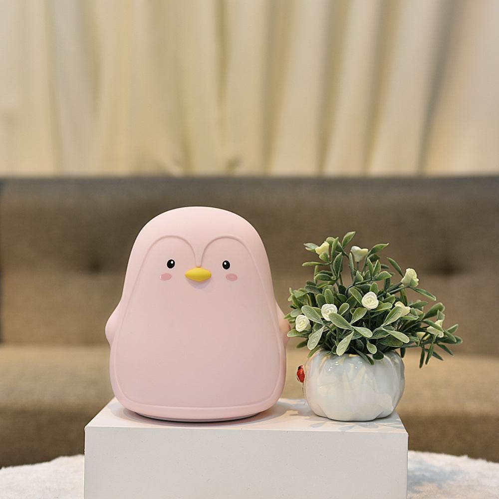 Silicone Portable Penguin Rechargeable Nightlight Lamp - Sleep Galleria