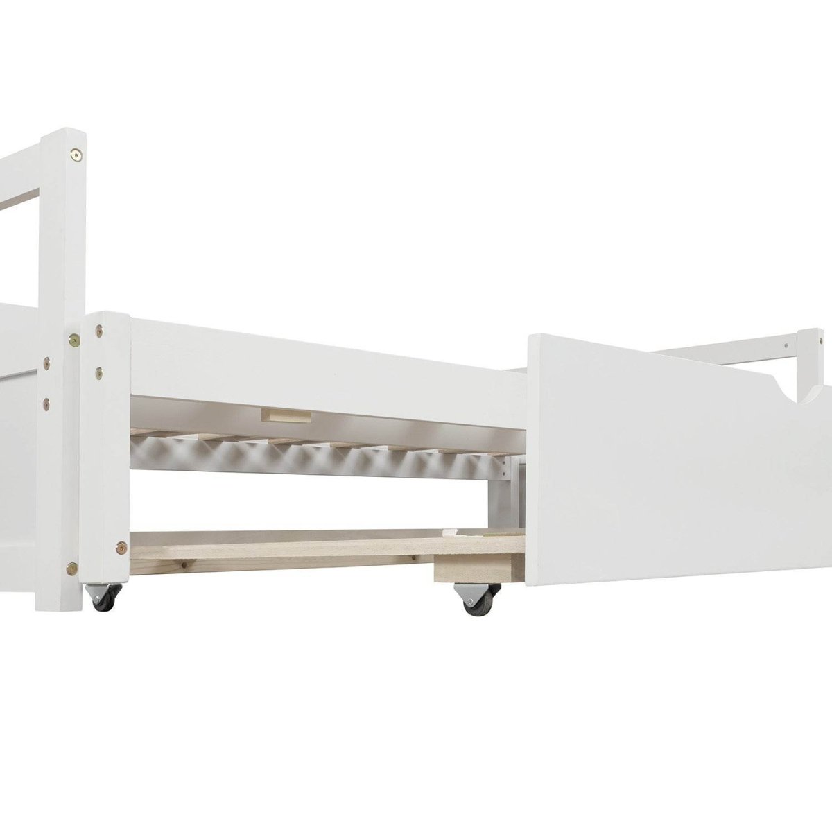 Twin Extending Solid Wood Daybed With Pull - Out Trundle - Blissora - Omega Lifestyles