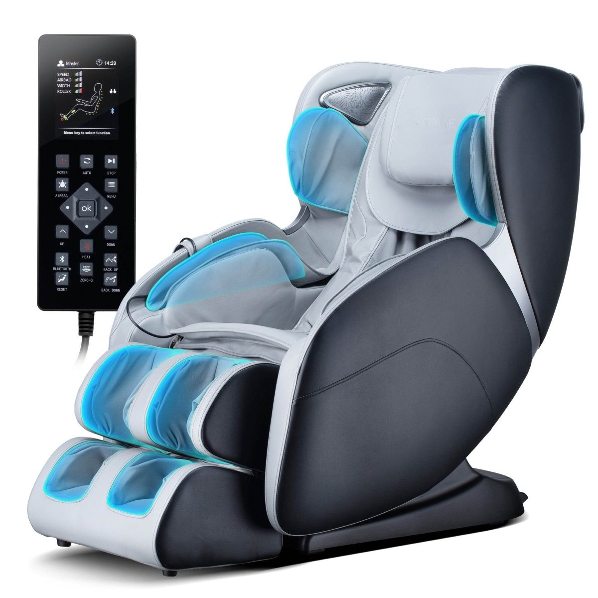 3D Shiatsu Recline Massage Zero Gravity Chair - Sleep Galleria
