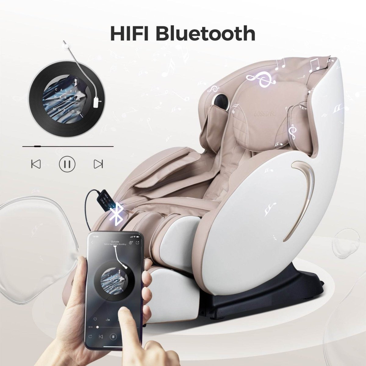 3D Zero Gravity Massage Chair - Sleep Galleria
