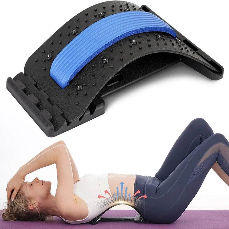 Magnetic Therapy Adjustable Back Stretcher Pain Relief - Sleep Galleria