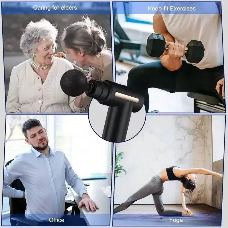 Professional Grade Electric Vibration Muscle Massage Gun - Sleep Galleria