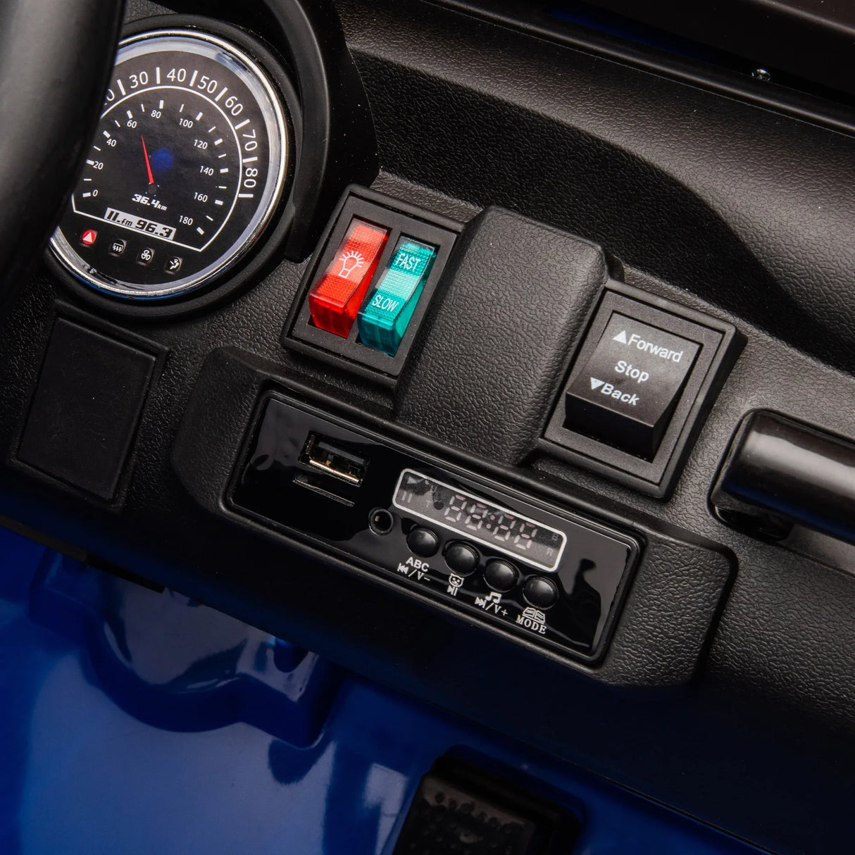 24V Two-Seater Bluetooth Remote Control Ride-On Truck - Omega Lifestyles