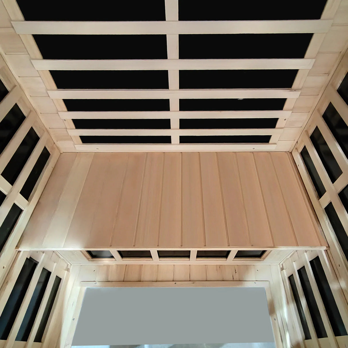 Hemlock Two-Person Low EMF Far Infrared Sauna Room - Omega Lifestyles