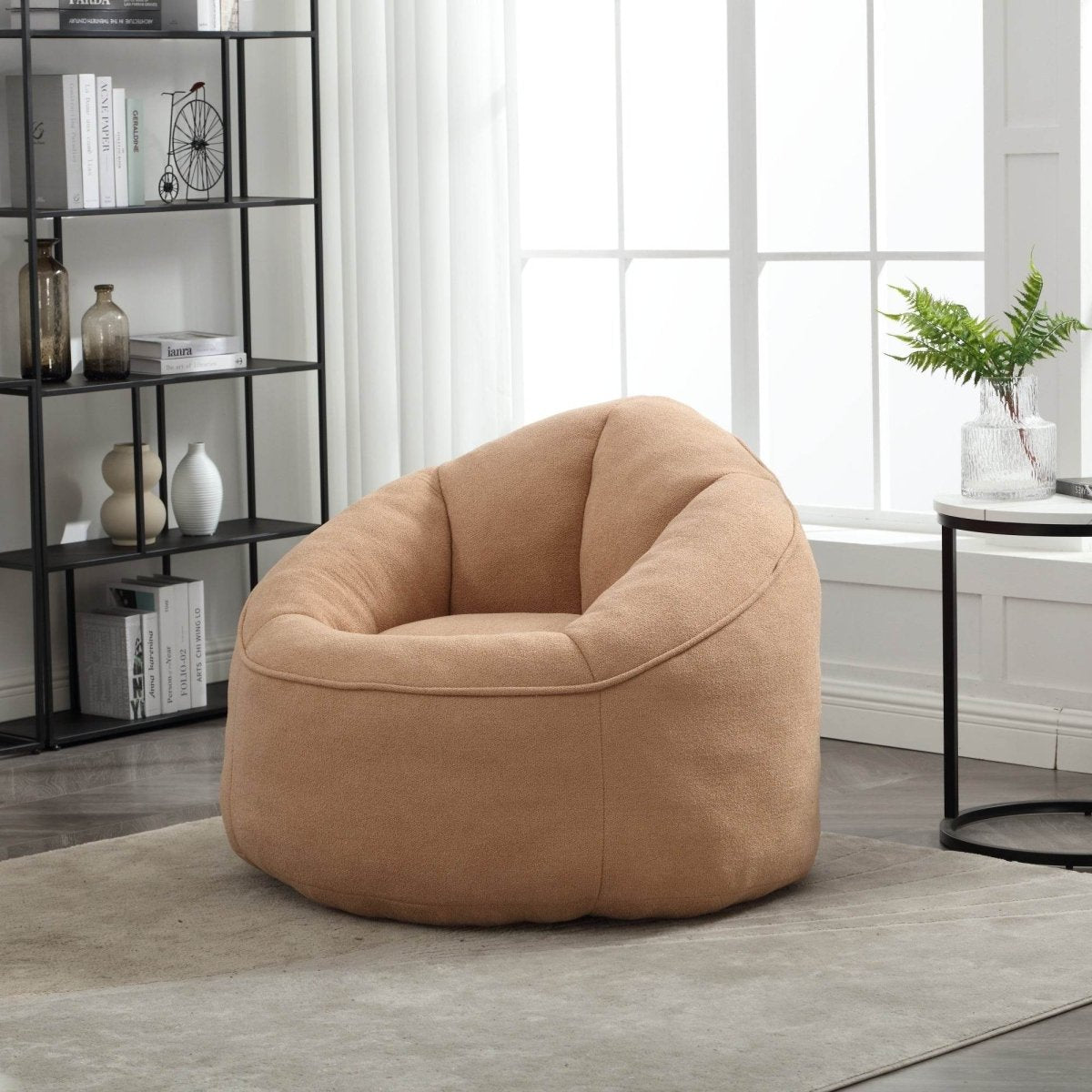 Microfiber Foam Filled Bean Bag Chair - Sleep Galleria