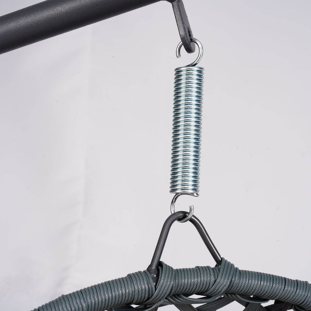 Indoor Hanging Cat Hammock Bed With Stand And Cushion - Omega Lifestyles