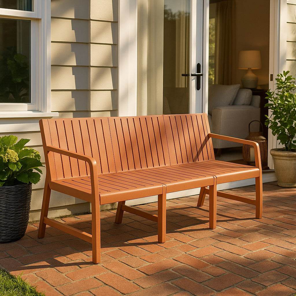 Waterproof Polypropylene 3-Seater Indoor Outdoor Sofa