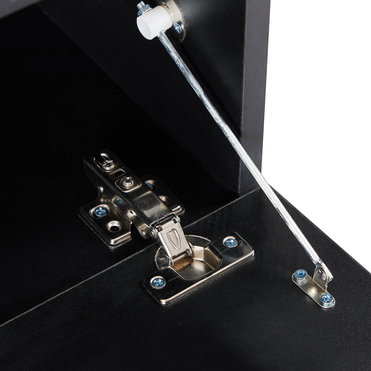 Classic Black TV Stand With RGB LED Lighting - Omega Lifestyles