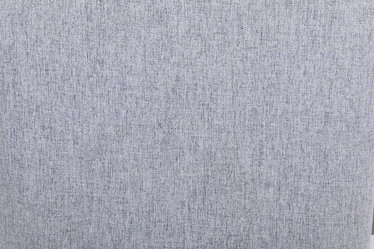 Graham 3-Piece Gray Wood Fabric Dining Table Set - Omega Lifestyles