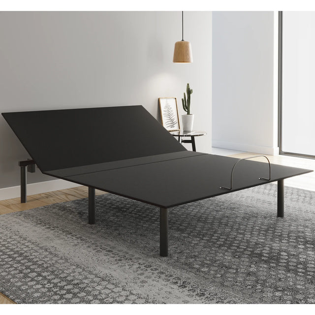 Queen Essential Adjustable Fabric Metal Base - Omega Lifestyles