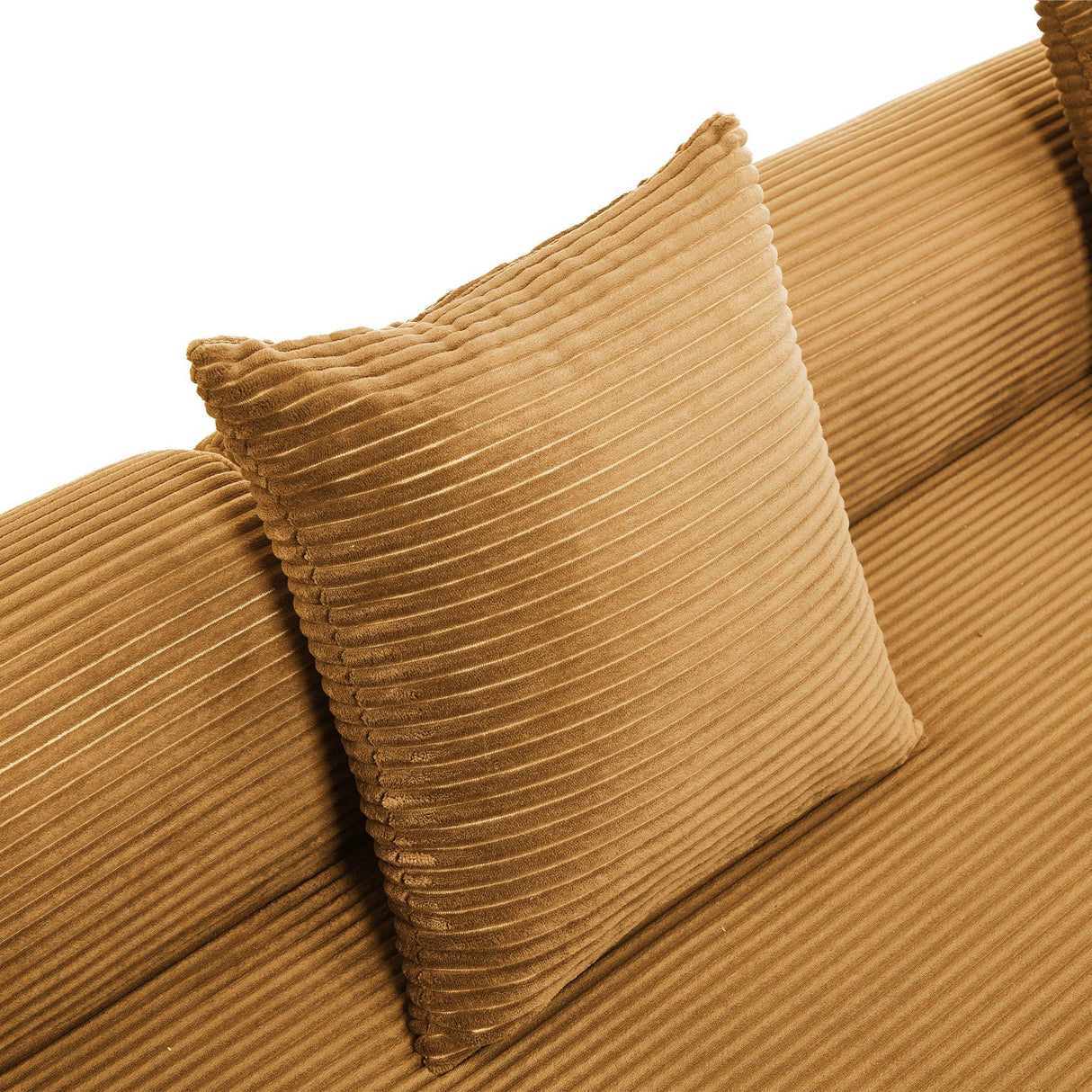 Convertible Corduroy Memory Foam Folding Sofa Bed - Omega Lifestyles