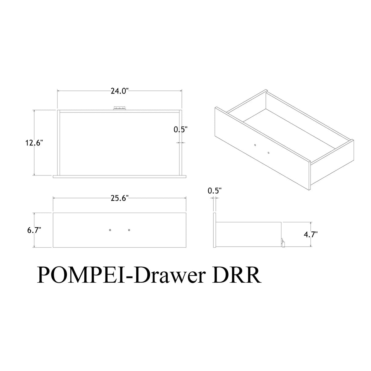 Modern White Solid Wood MDF Dresser With Crystal Hardware - Omega Lifestyles