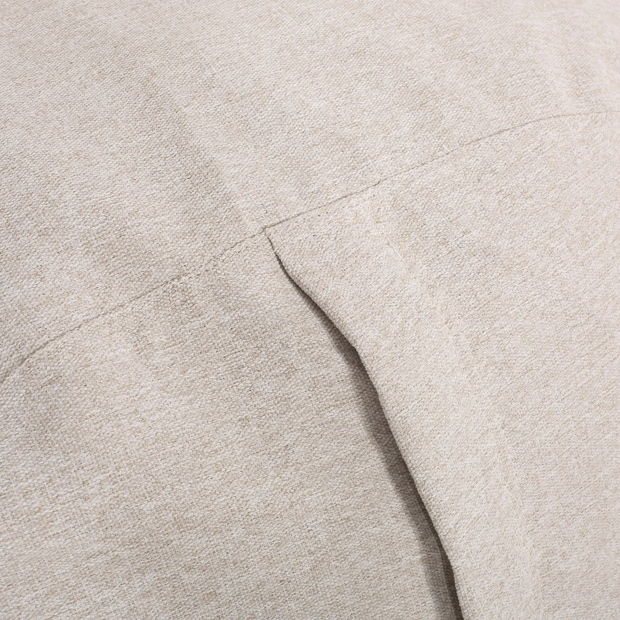 Fabric Foam Filled Striped Cylindrical 6.5-Foot Bean Bag Chair - Omega Lifestyles