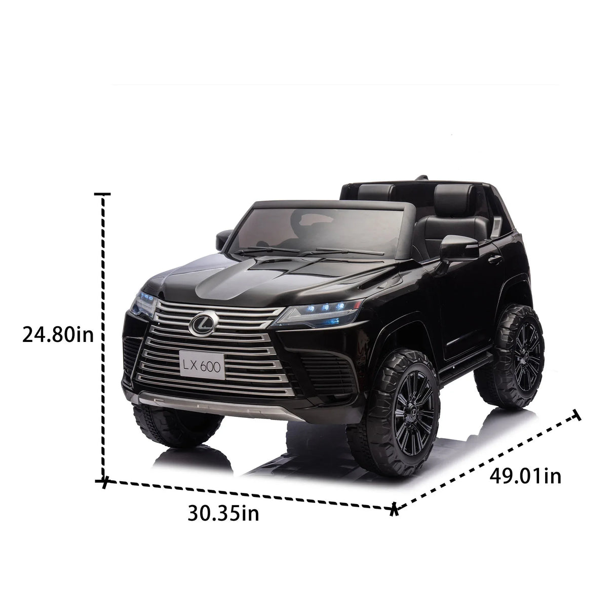Licensed Lexus LX600 Two-Seater Kids Ride On Car With Remote - Omega Lifestyles