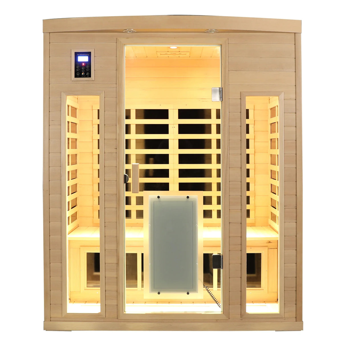 Low EMF Three Person Far Infrared Sauna Room - Omega Lifestyles
