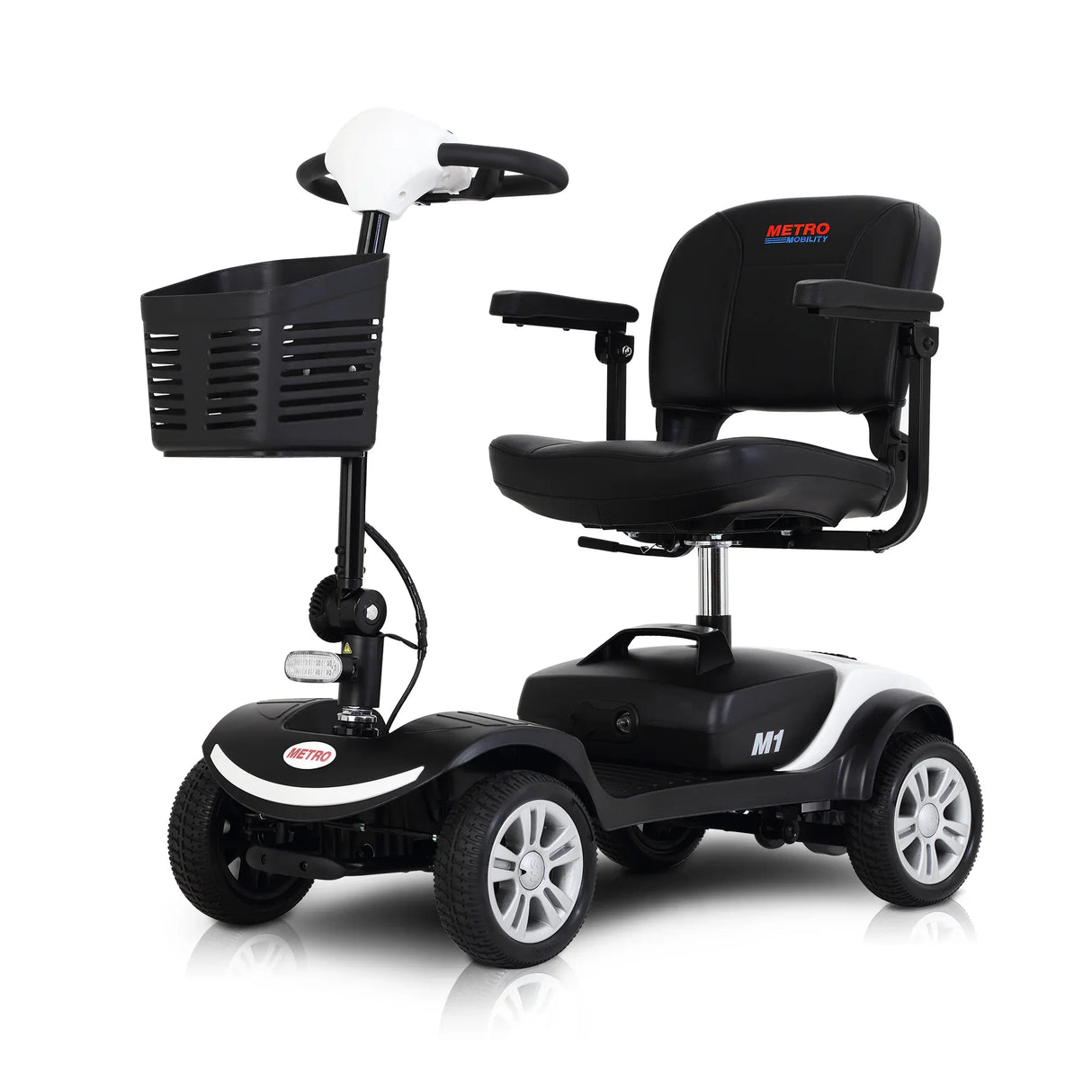Compact 300W Motor Four-Wheel Travel Mobility Scooter - Omega Lifestyles