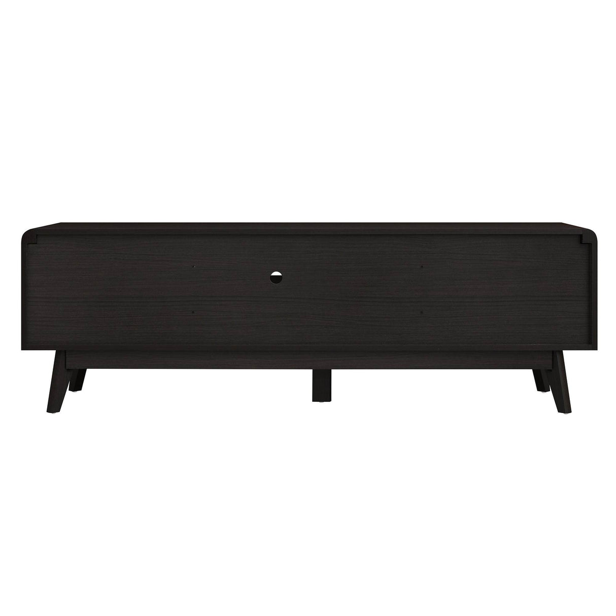 Bohemian Style Dark Brown Rattan TV Stand - Sleep Galleria