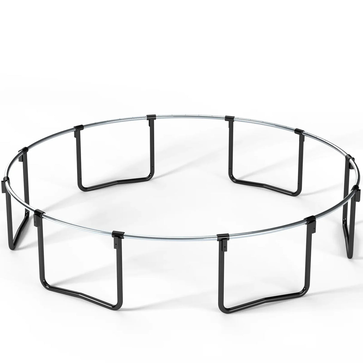 16-Foot Outdoor Galvanized Steel Garden Trampoline - Omega Lifestyles