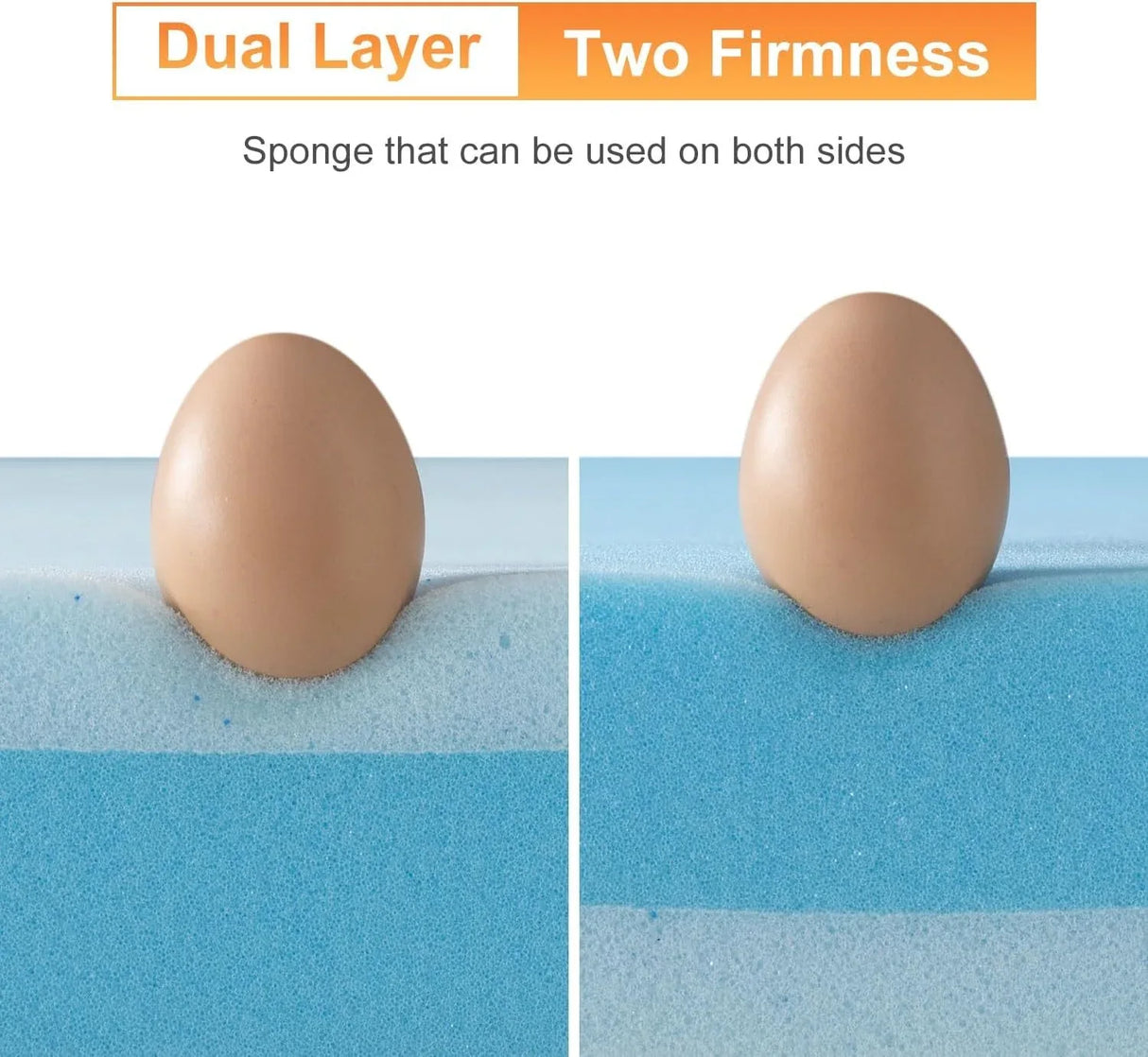 Twin Extra Firm 3-Inch Cool Gel Memory Foam Mattress Topper - Omega Lifestyles