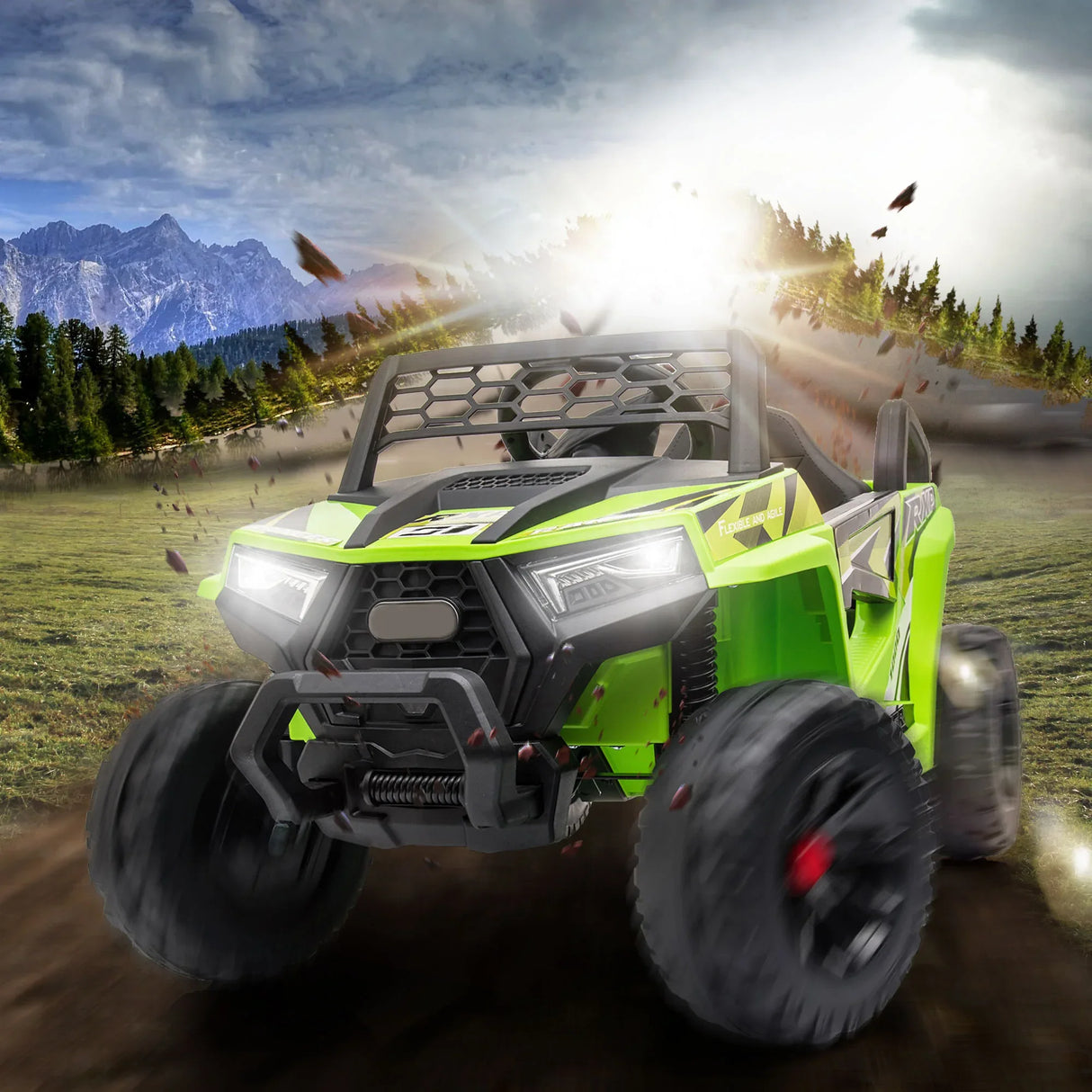 12V Electric Kids Ride-On Mini UTV Car - Omega Lifestyles