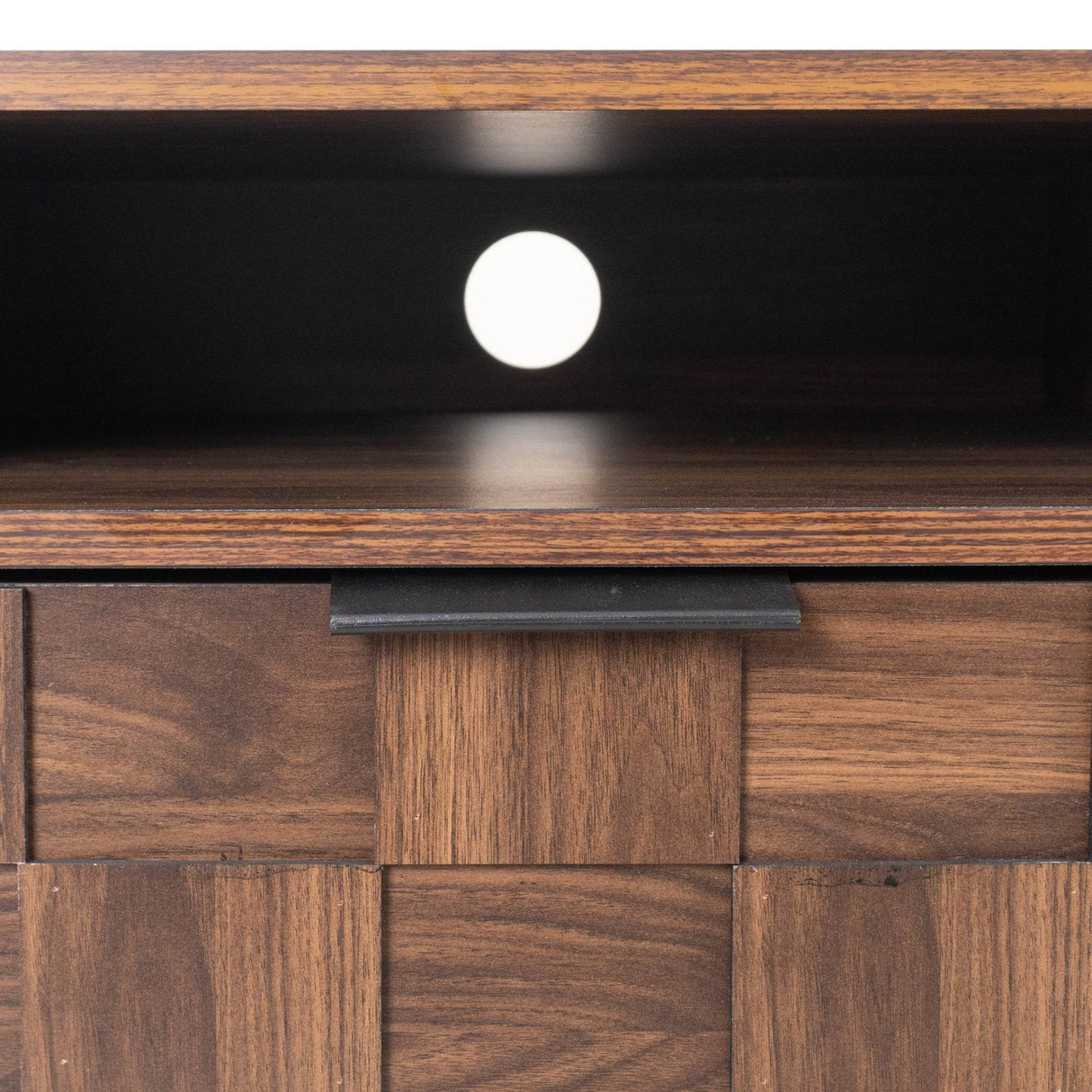 Mid Century Modern TV Stand With Storage Drawers - Sleep Galleria