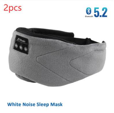Bluetooth White Noise Sleep Mask With Stereo Sound - Sleep Galleria