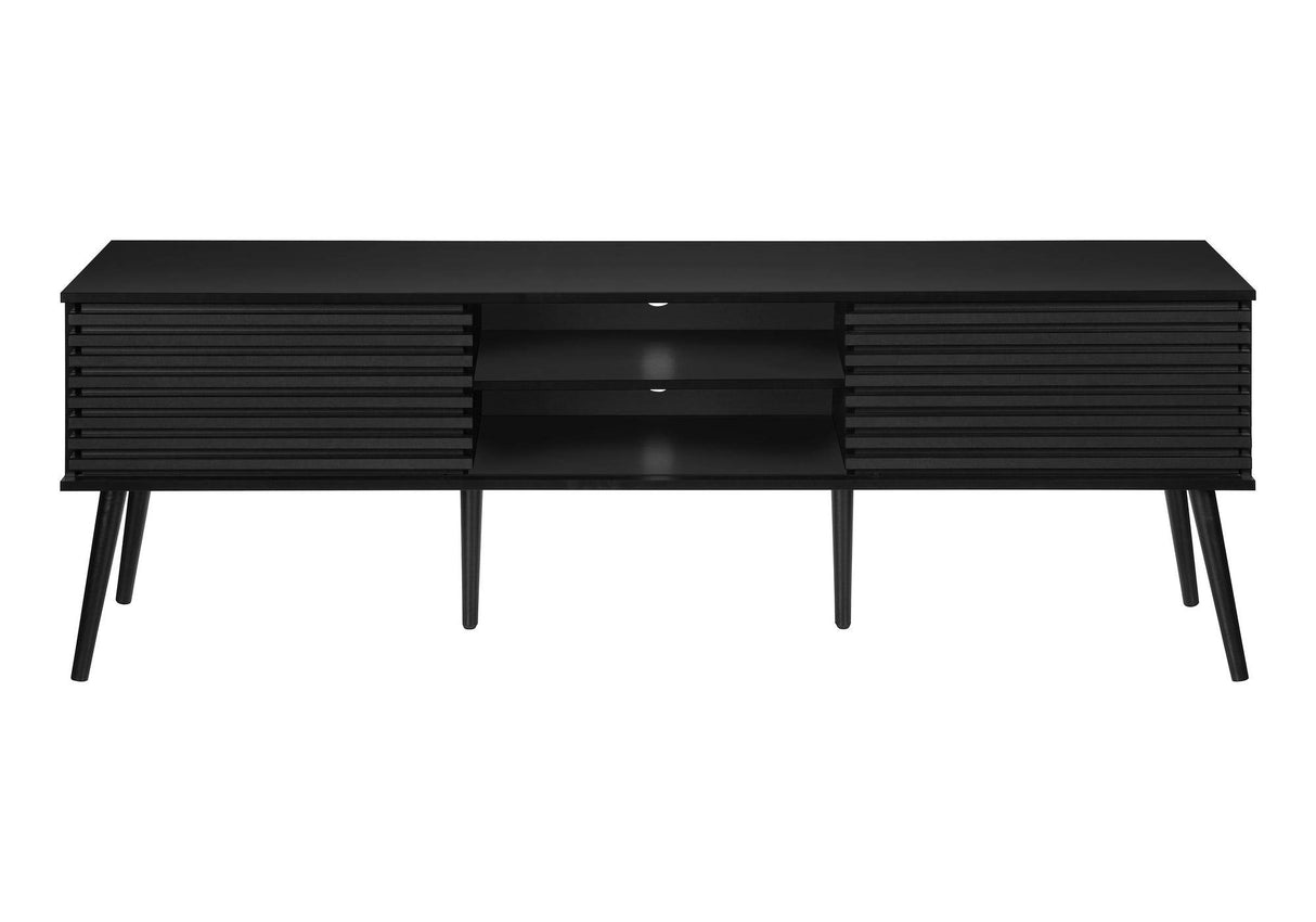 Contemporary Solid Wood 72-Inch TV Stand Console - Sleep Galleria