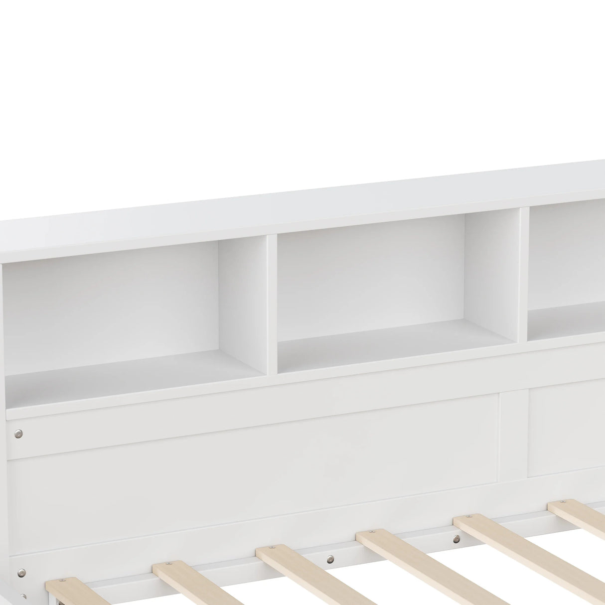 Twin Wood L-Shape Daybed With Storage Drawers - Omega Lifestyles