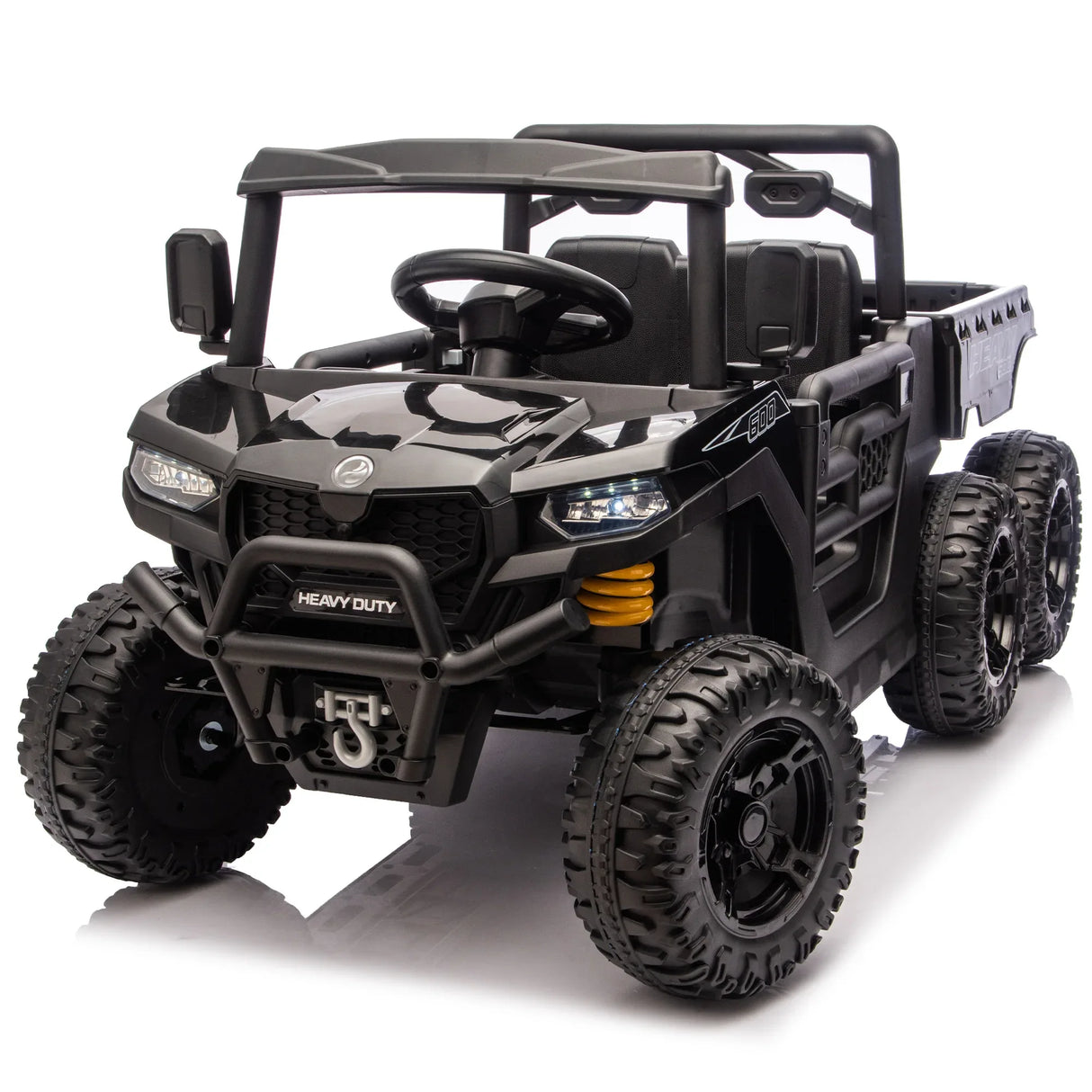 Kids 24V 4WD Six-Wheel Electric Remote Control Truck - Omega Lifestyles