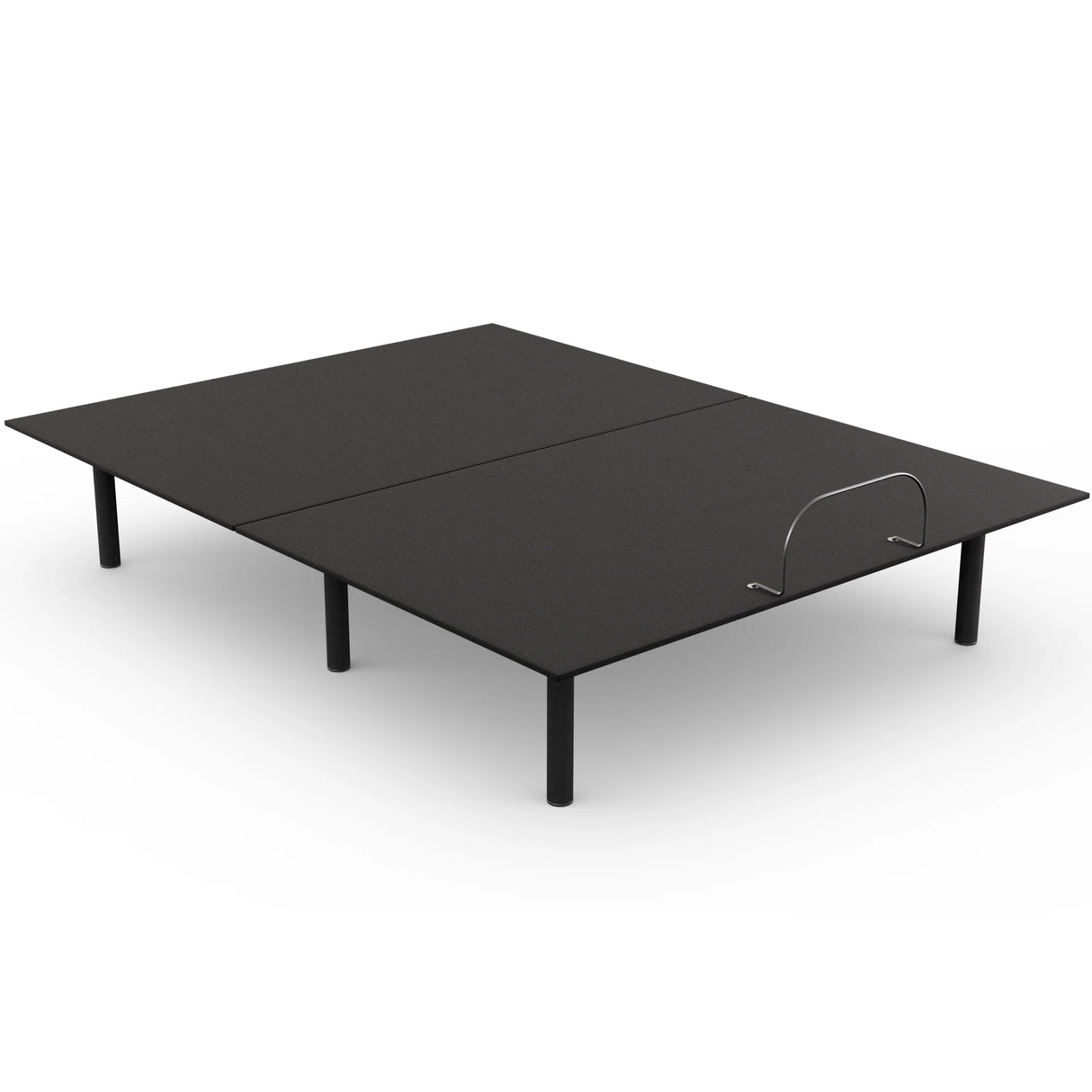 Queen Essential Adjustable Fabric Metal Base - Omega Lifestyles