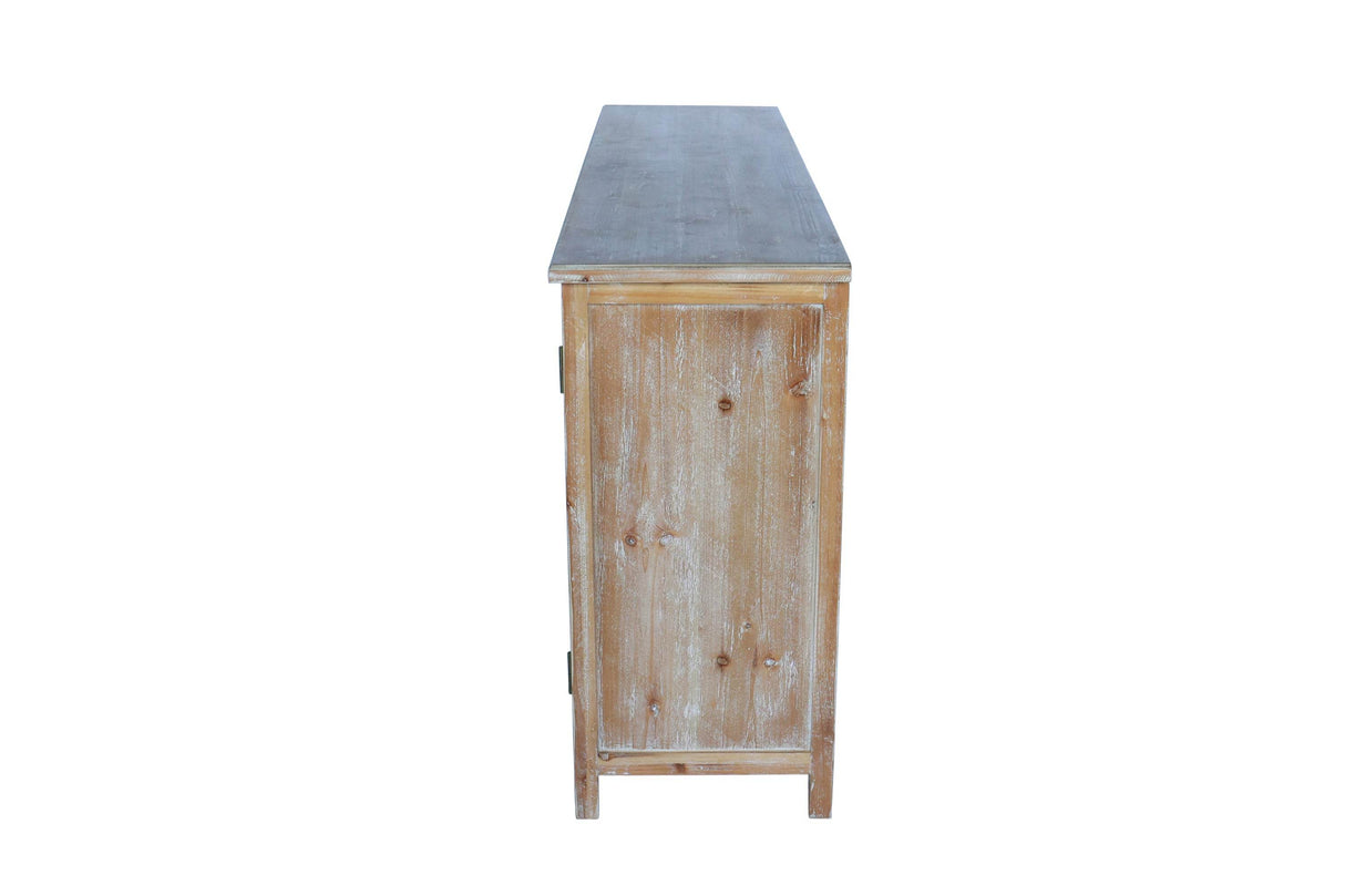 Vintage American Design Accent Corner Cabinet With Storage - Sleep Galleria