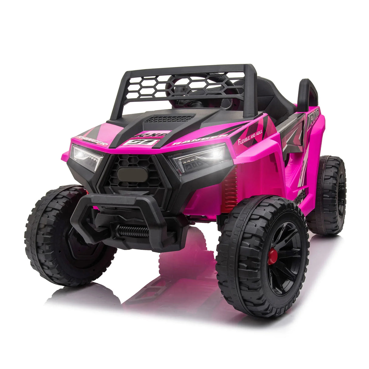 12V Kids Ride-On Mini UTV Electric Car With Safety Belt - Omega Lifestyles