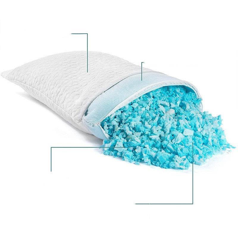 Slow Rebound Bamboo Fiber Memory Pillow - Sleep Galleria