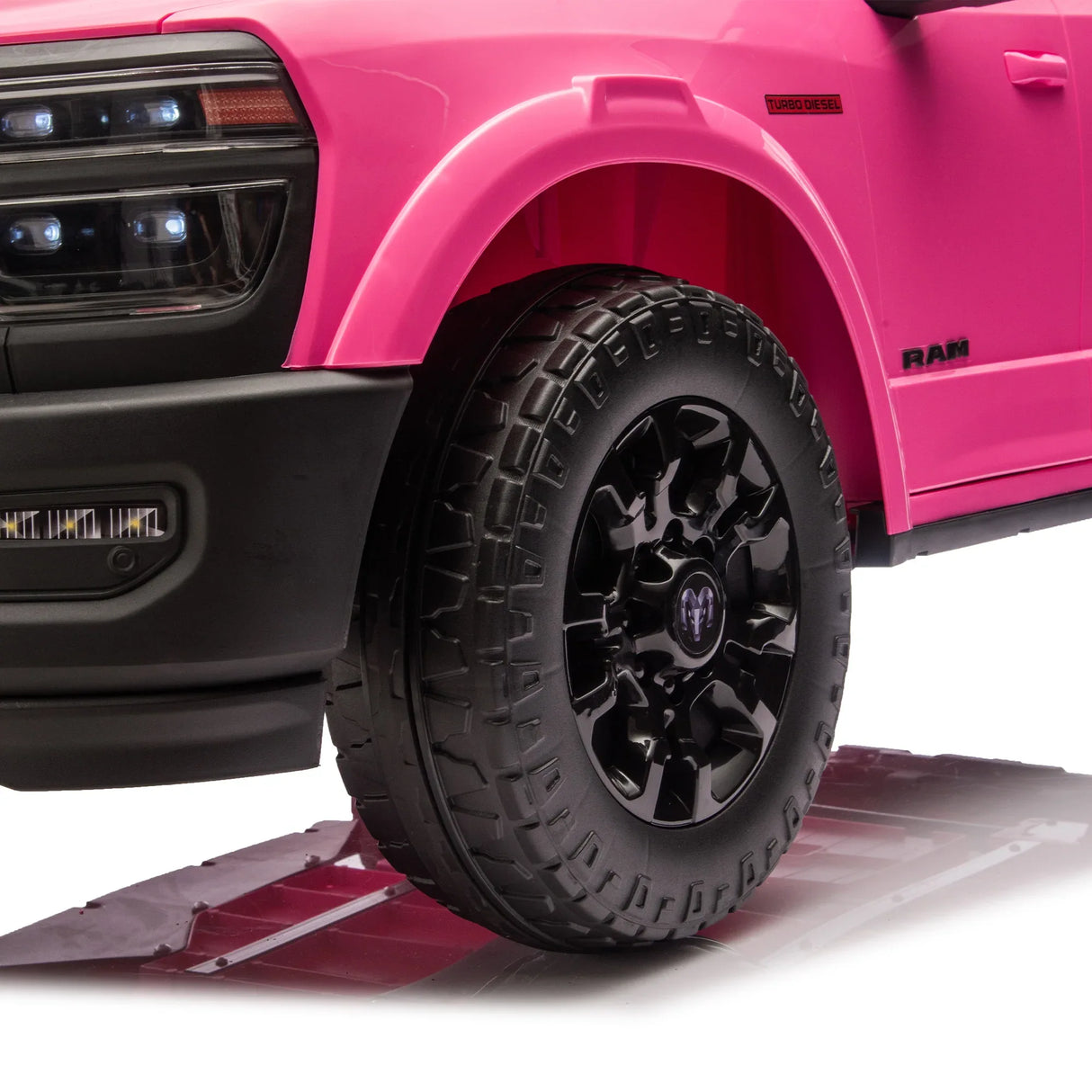 Officially Licensed Dodge RAM 24V 2-Seater Kids Ride On Truck - Omega Lifestyles