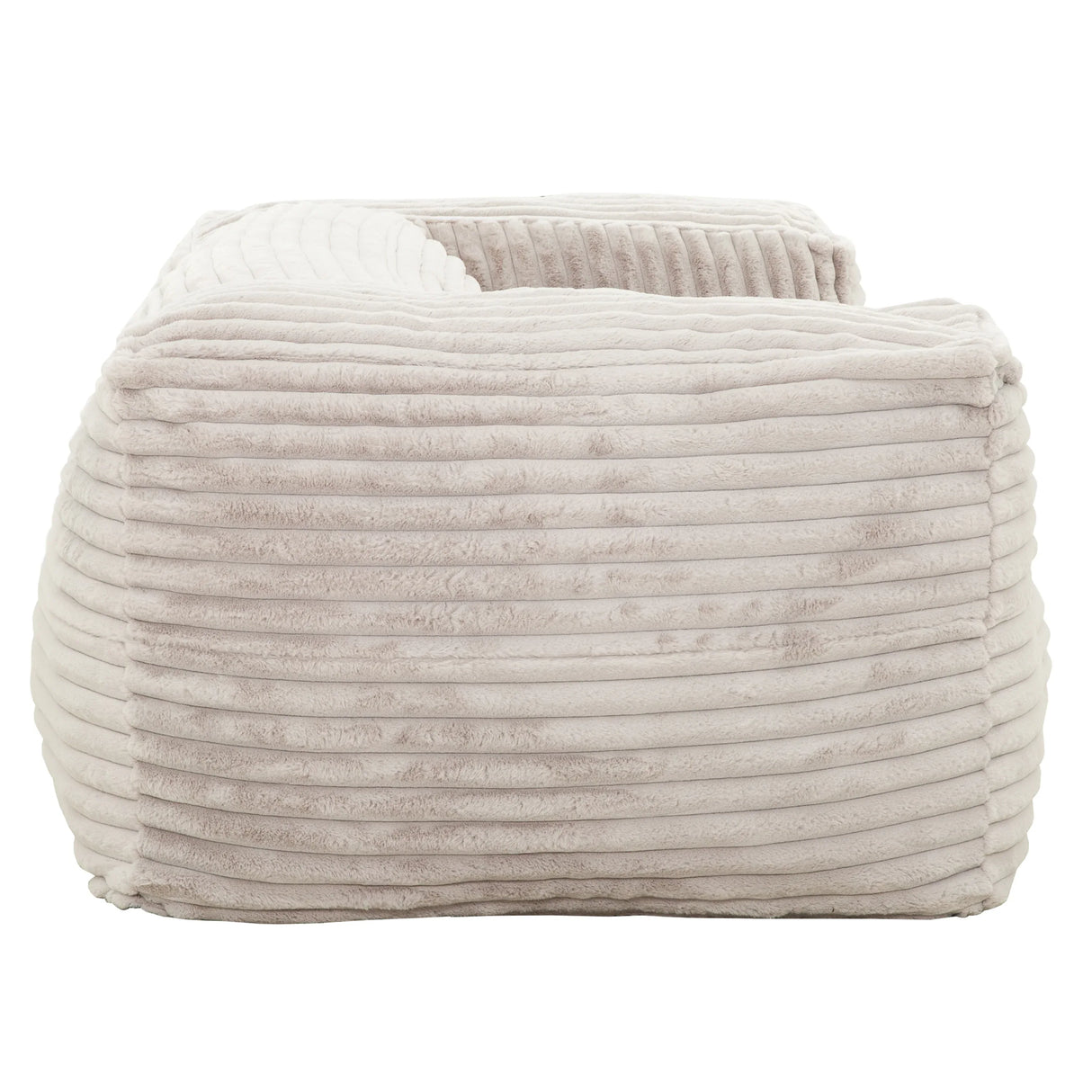 Contemporary Soft Memory Foam Bean Bag Sofa 71 Inch - Omega Lifestyles