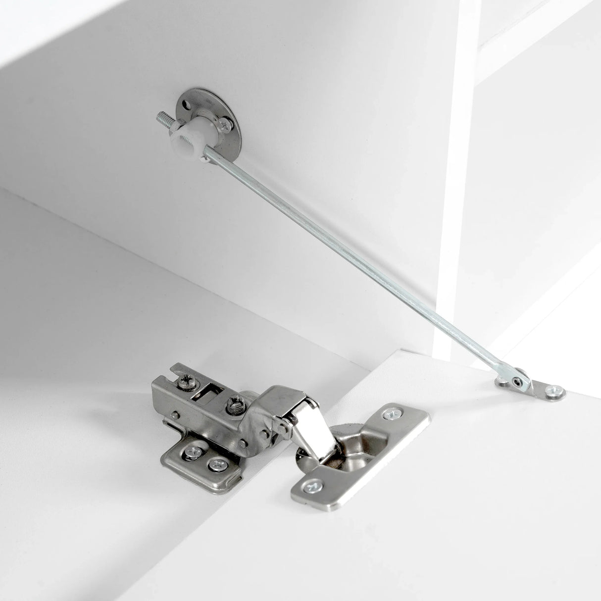 Modern App-Controlled LED Light White Marble TV Stand - Omega Lifestyles