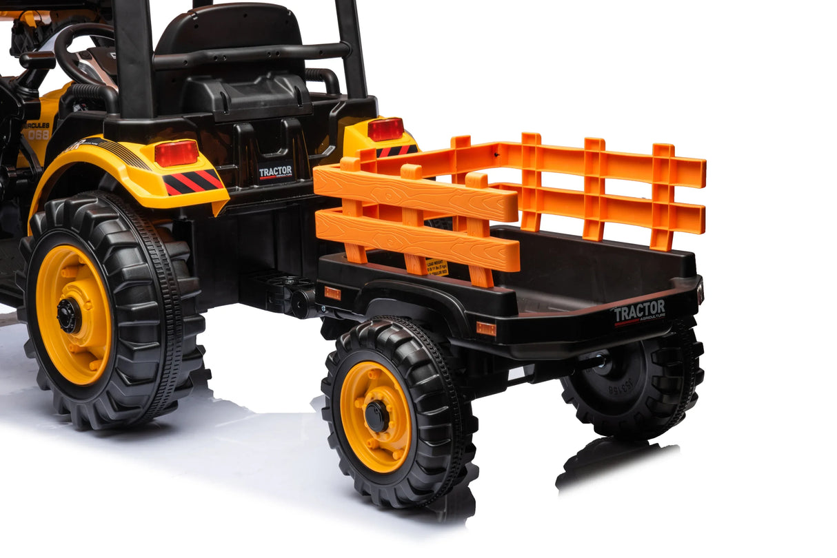 24V Kids Electric Ride On Tractor With Remote Control - Omega Lifestyles