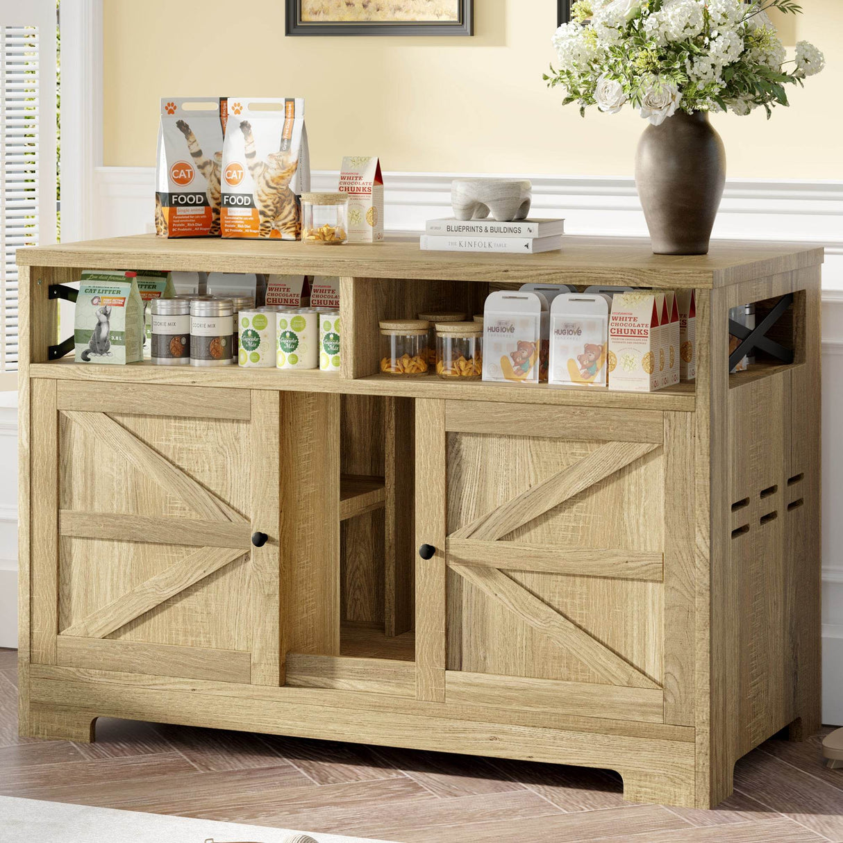 Multifunctional Cat Litter Box Enclosure Furniture - Sleep Galleria