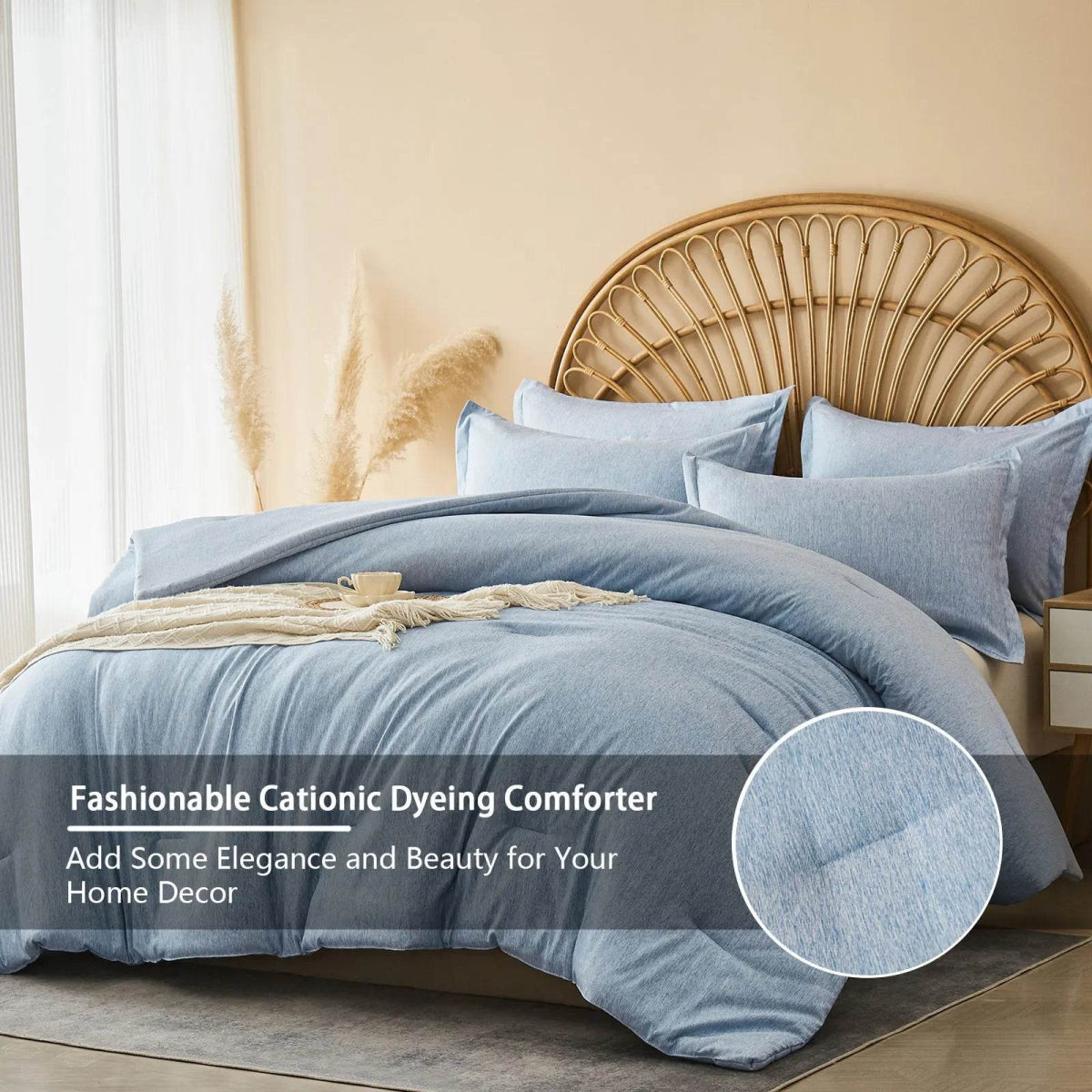 2-Piece Extra Soft Microfiber Comforter Bedding Set - Omega Lifestyles