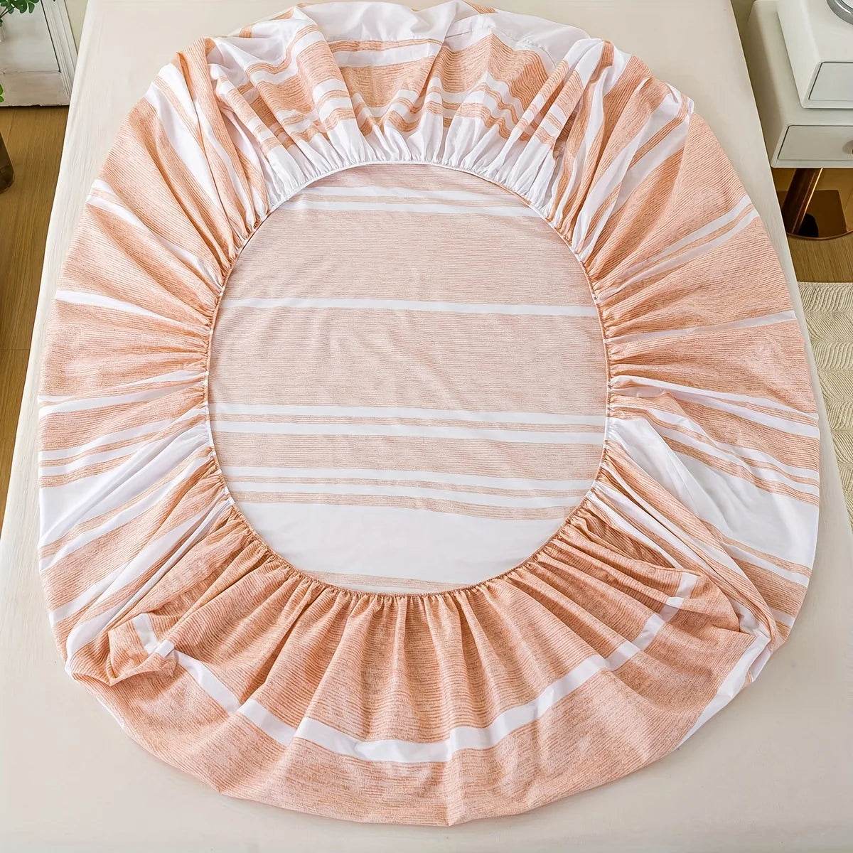 3-Piece Soft Breathable Striped Polyester Sheet Set - Sleep Galleria