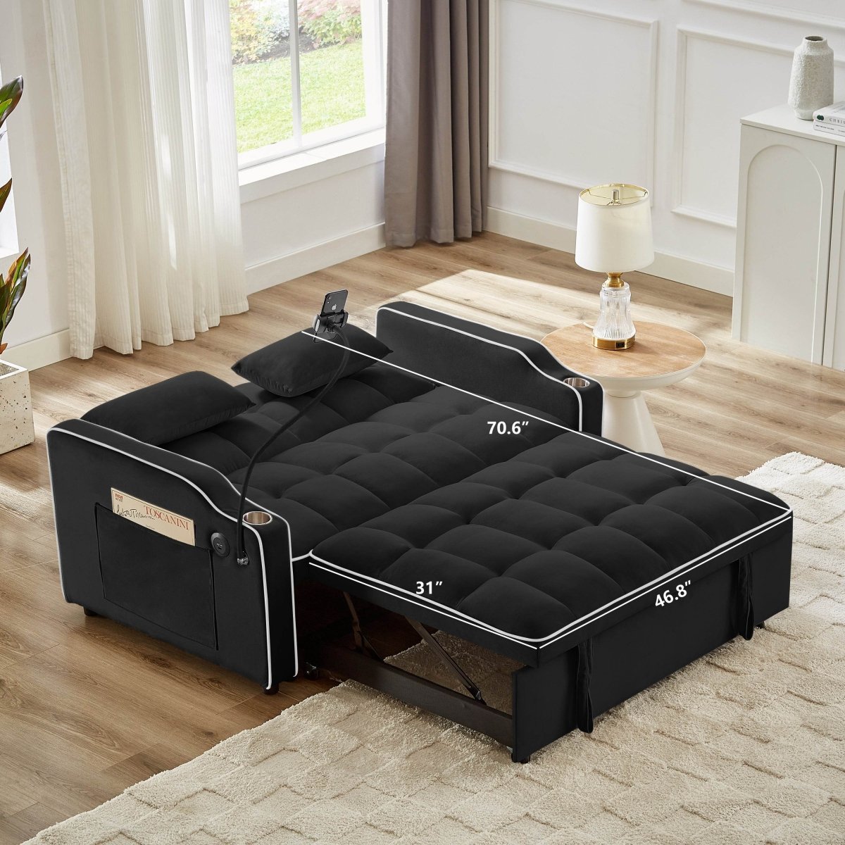 Adjustable Foldable Multifunctional Sofa Bed - Sleep Galleria