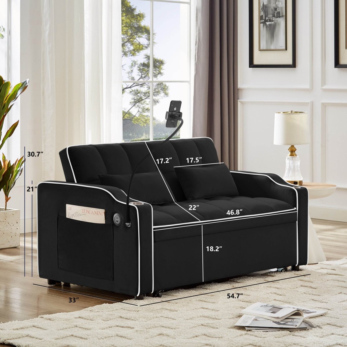 Adjustable Foldable Multifunctional Sofa Bed - Sleep Galleria