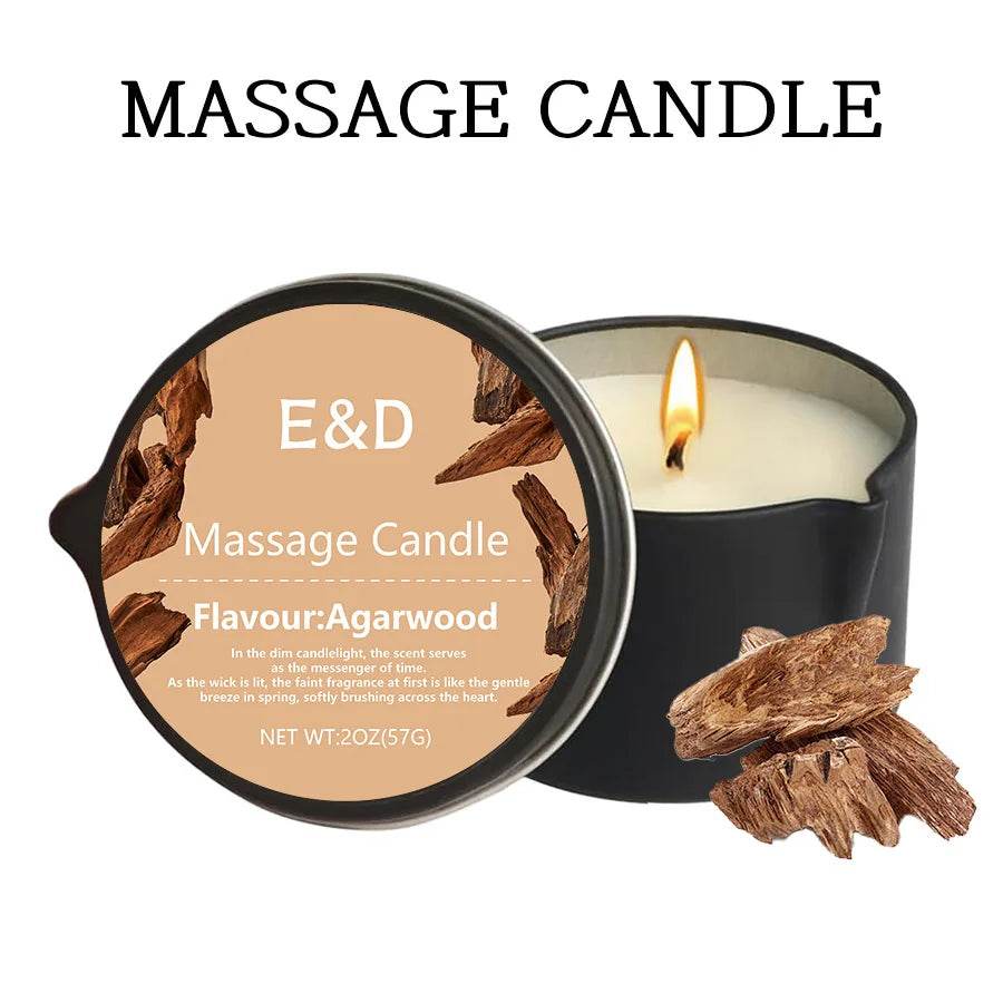 Aromatherapy Massage Oil Candle For Stress Relief - Sleep Galleria